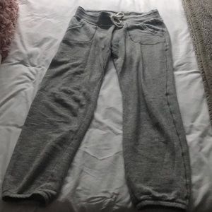 Gray joggers